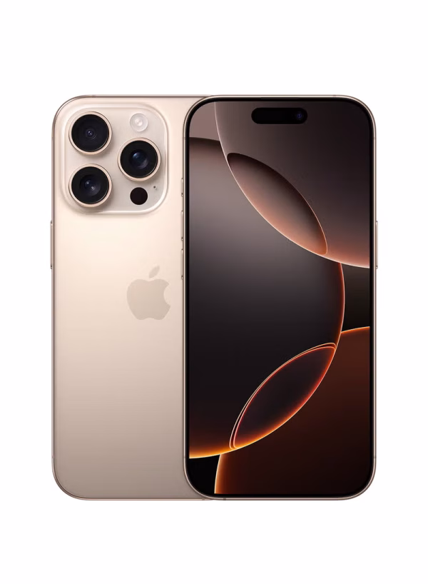 iPhone 16 Pro 256GB Desert Titanium 5G With FaceTime - USA Version (e-SIM only)