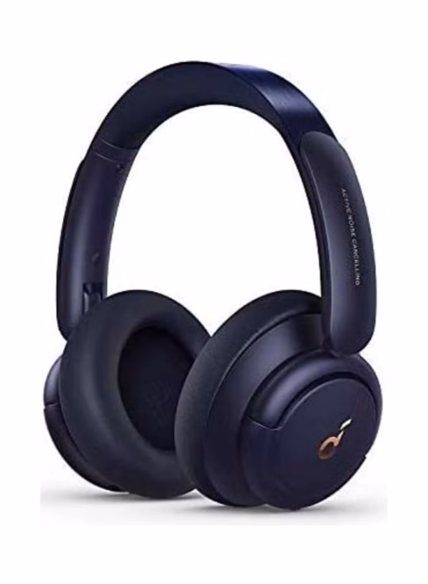 Life Q30 Wireless Bluetooth Headphones, Hybrid Active Noise Cancelling with Multiple Modes, Hi-Res Sound, 40H Playtime, Fast Charge, Soft Earcups Blue